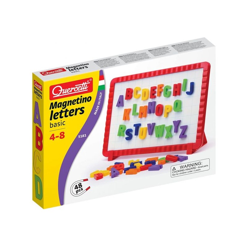 Quercetti 05181 Magnetic Letters Basic