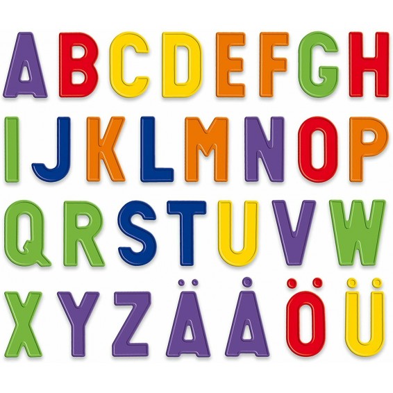 Quercetti 05181 Magnetic Letters Basic