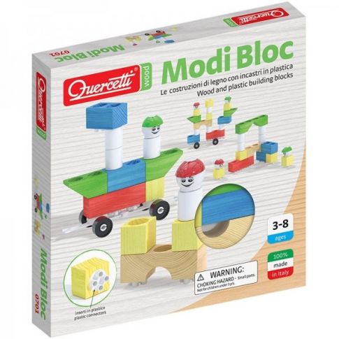 Quercetti 0701 Modi Block Basic 18 pz