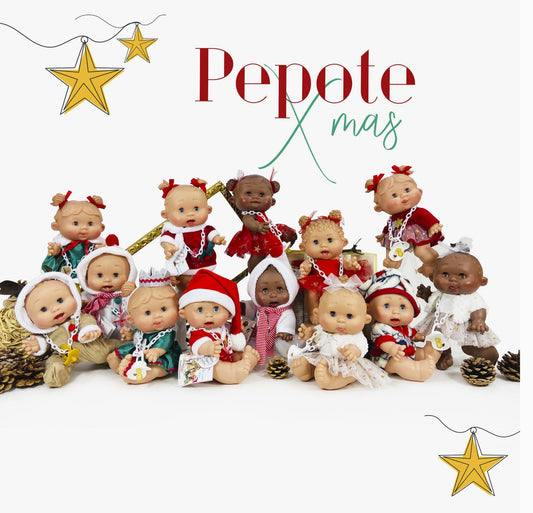 Nines d'Onil 0485 Pepote Christmas con display 25 cm