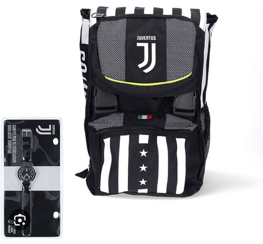 Seven Zaino Juventus Sdoppiabile Winner Forever + orologio - Emotions Toy