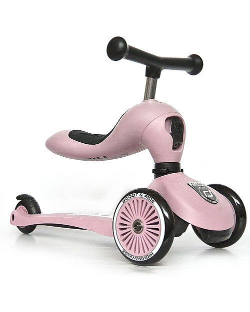 Scoot & Ride - Highwaykick 1 Rosa Kickboard con Sedile - NaturGiocando