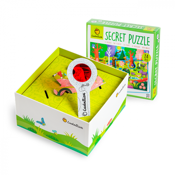 Ludattica Secret Puzzle Il bosco