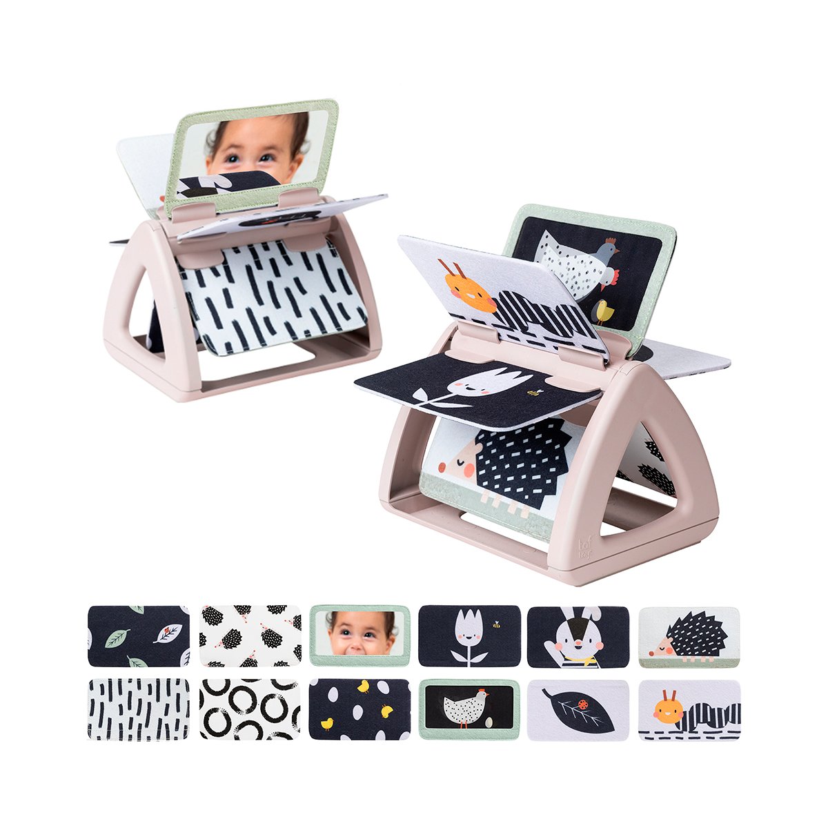 Taf Toys Black & White Spinning Book